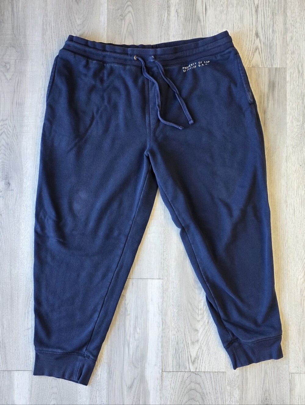 Gap Men’s XXL Navy Fleece Jogger Sweatpants